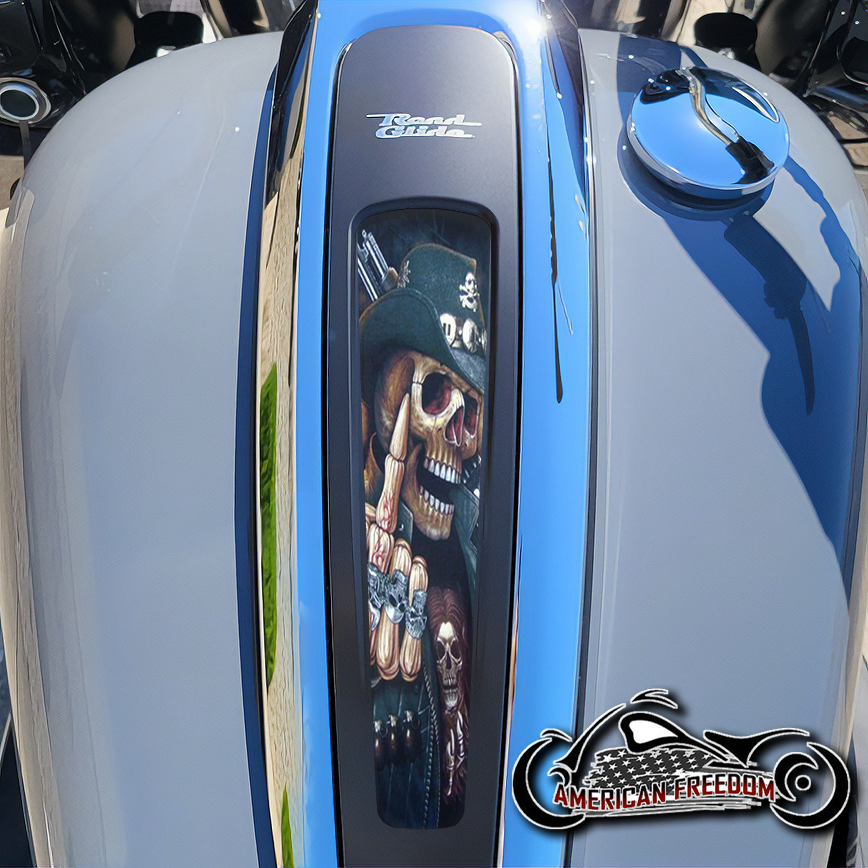 Harley 2021+ Street & Road Glide Dash Insert - Cowboy Finger